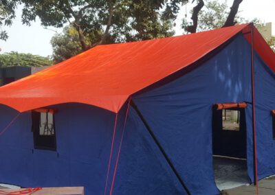 Tenda posko bencana 4 x 6 meter