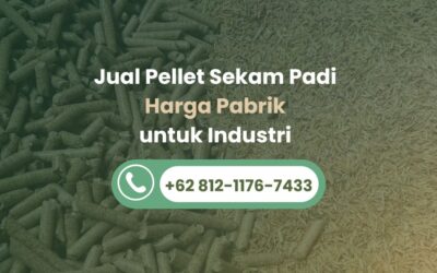 Jual Pellet Sekam Padi Harga Pabrik untuk Industri