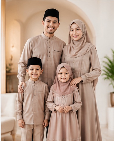 baju muslim keluarga baju muslim keluarga